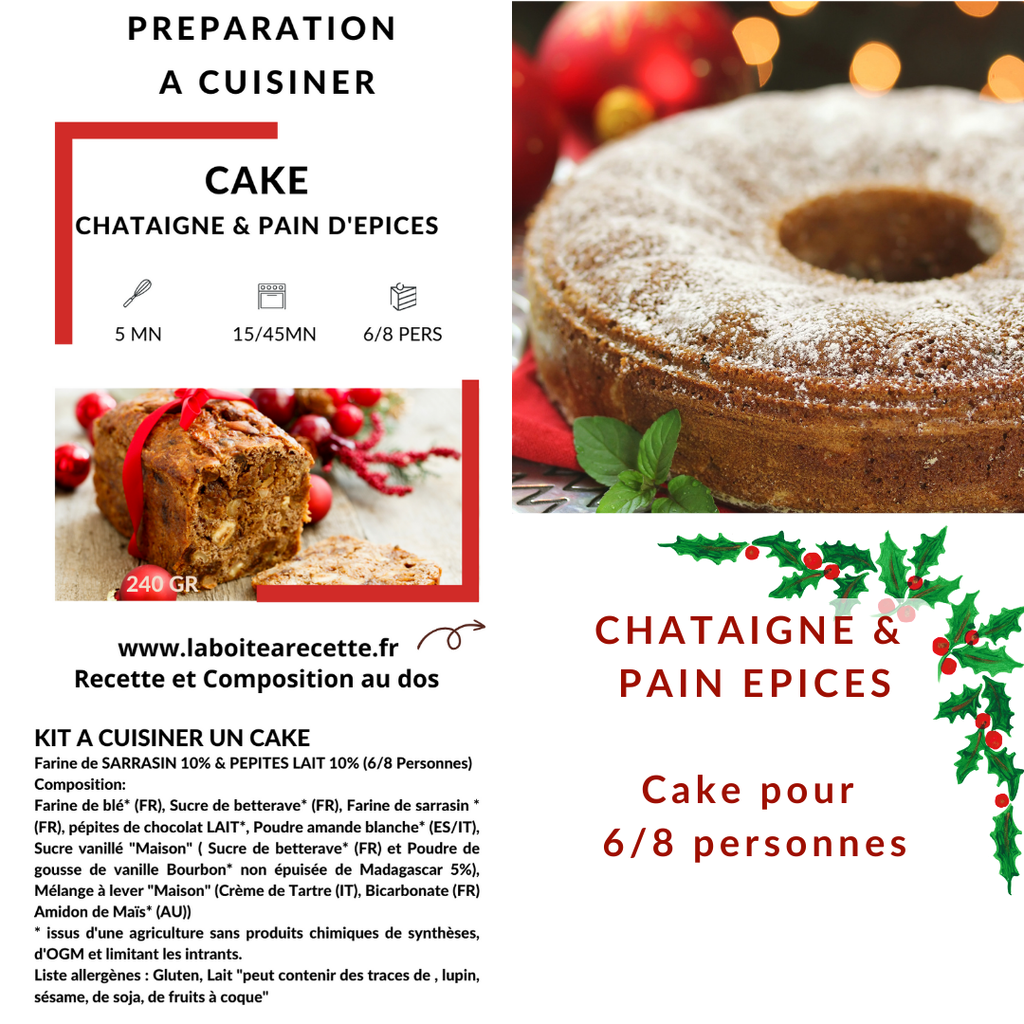 Châtaigne pain epices